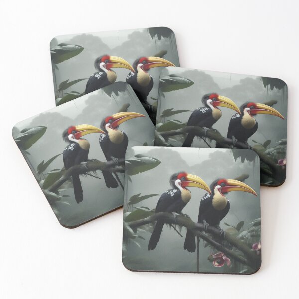 Item preview, Two Toucans in the rainforest designed and sold by Wilfried van Dokkumburg.
