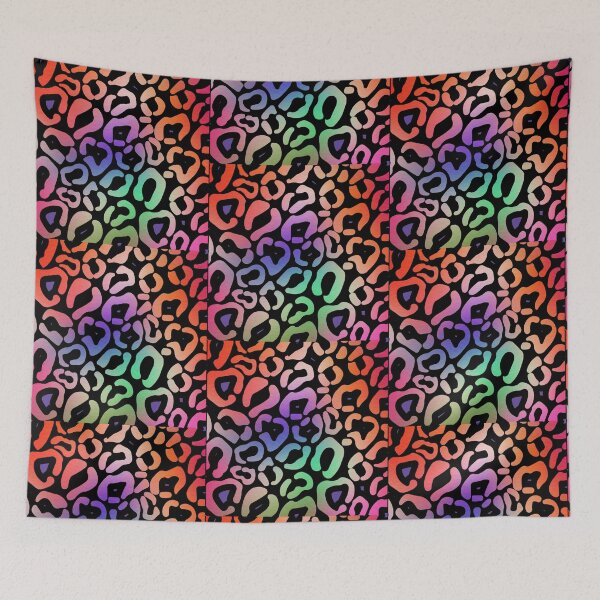 Item preview, Bunte Kringel auf schwarz designed and sold by AnnabellaRh.