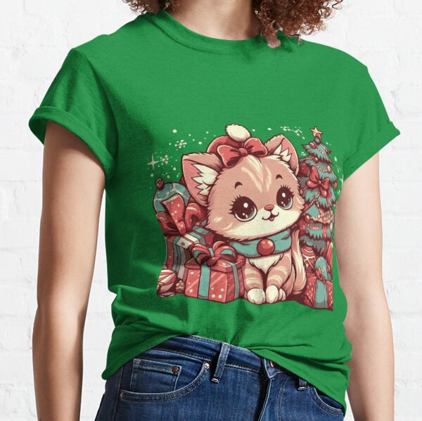Item preview, Tender kitten at Christmas, ideal for a gift 3 designed and sold by Tandilia23.