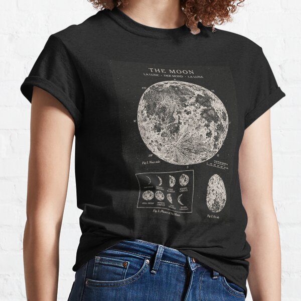 Moon Phases T-Shirts for Sale