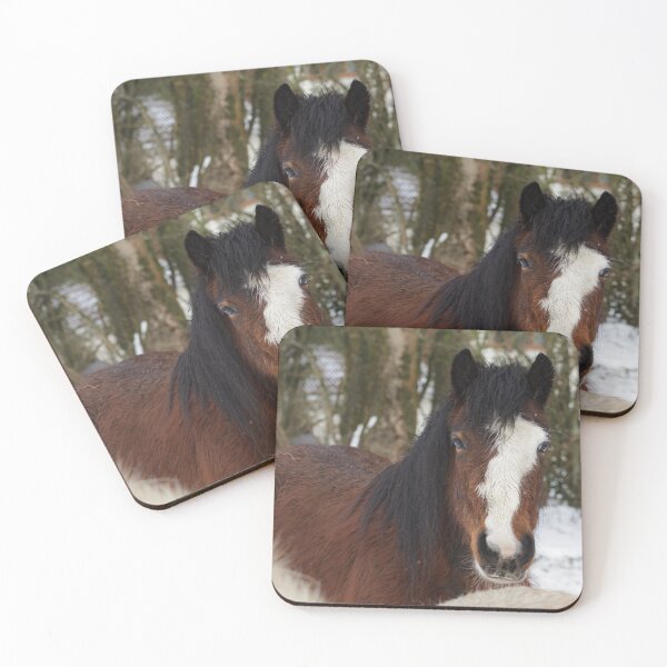 Item preview, Brown Horse in Snow designed and sold by heidipics.