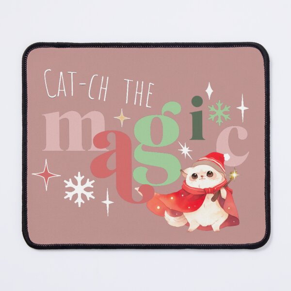 Item preview, Cat-ch the Magic, Santa Cat, Cat Witch designed and sold by Monsweetpea.