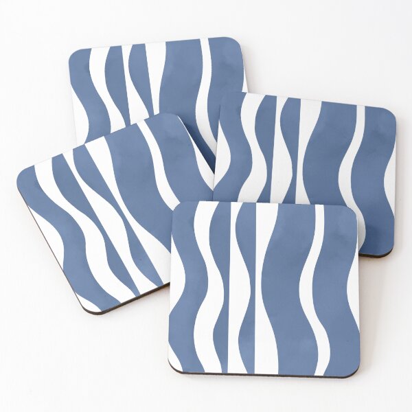 Item preview, Modern minimalstic Blue Waves  designed and sold by Anton Repetto.