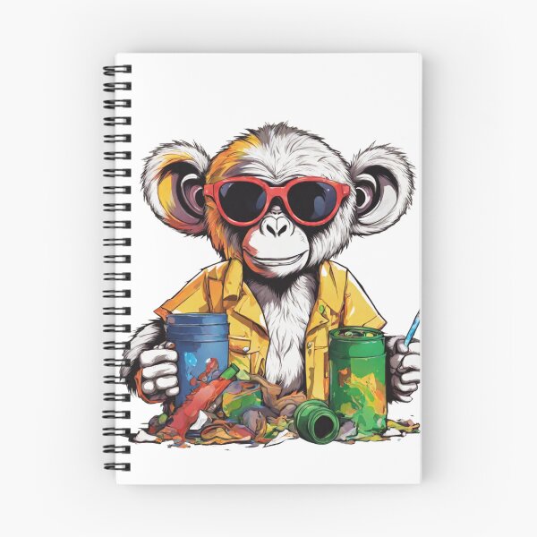 Item preview,  monkey artist designed and sold by HATIM Belamin.