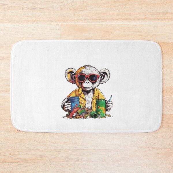 Item preview, monkey artist designed and sold by HATIM Belamin.
