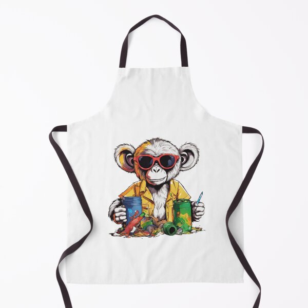 Item preview,  monkey artist designed and sold by HATIM Belamin.