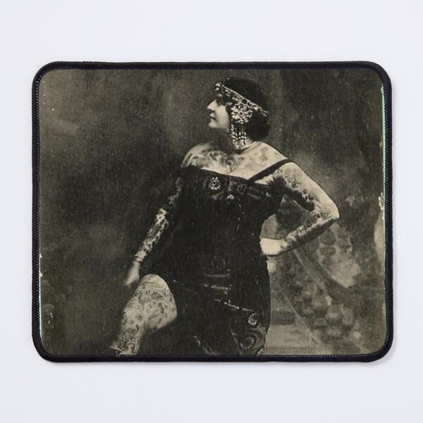 Item preview, vintage tattoo girl woman Grand mother tattooed designed and sold by Coolstuff4you71.