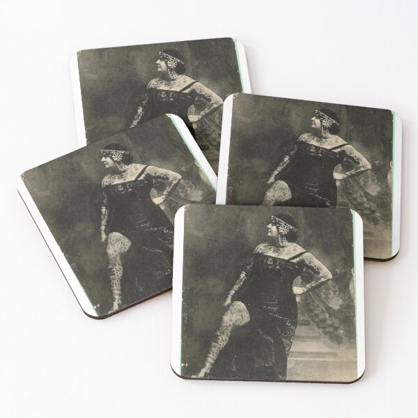Item preview, vintage tattoo girl woman Grand mother tattooed designed and sold by Coolstuff4you71.