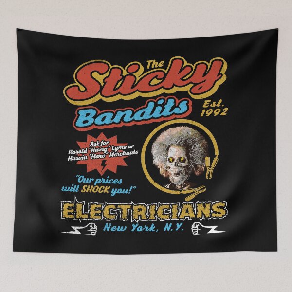 Item preview, Sticky Bandits Electricians designed and sold by Alema Art.