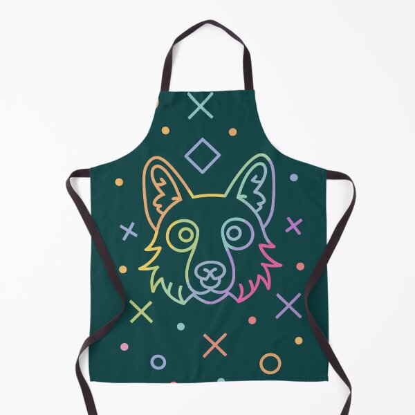 Item preview, neon colors vector design of a woof designed and sold by mjkunnil.