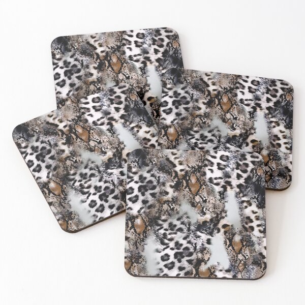 Item preview, Retro Y2K 90's Style Snake and Ocelot Pattern designed and sold by PG Illustration.