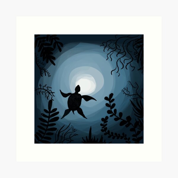 Item preview, Turtle print designed and sold by RuDrawz.
