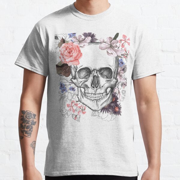 Skull Head T-Shirts for Sale | Redbubble