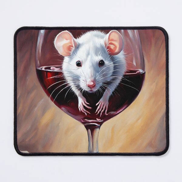 Item preview, A mouse in a glass designed and sold by StyleSketch.
