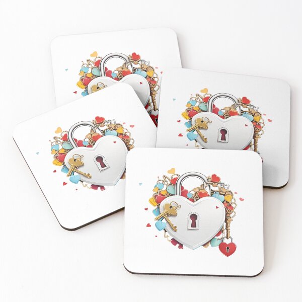 Item preview, heart , key , paperPrompt detailwhite background, full color. Vector. Hd  designed and sold by thima shop.