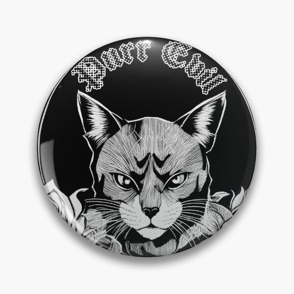 Item preview, Purr Evil - Goth Cat designed and sold by SimonSay.