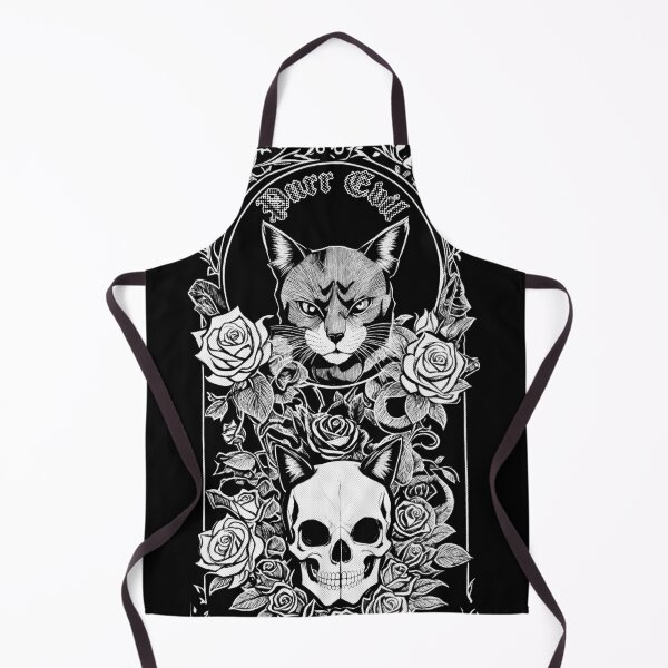 Item preview, Purr Evil - Goth Cat designed and sold by SimonSay.