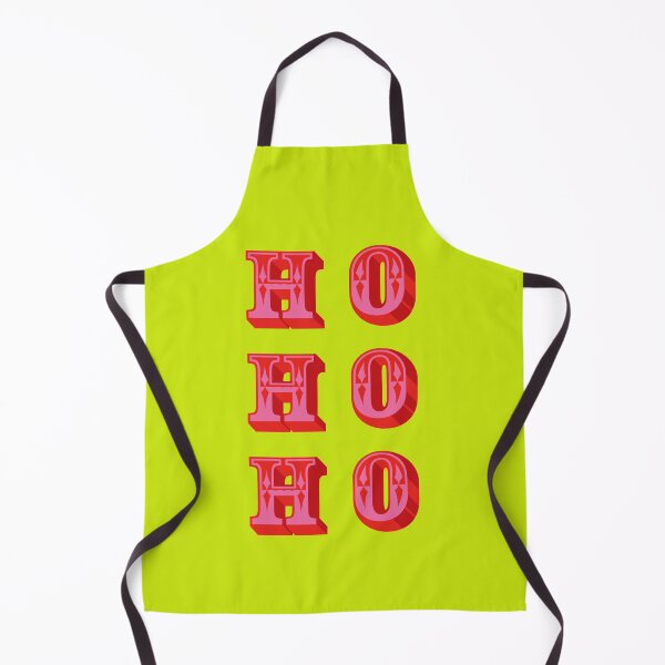 Item preview, Pink HO HO HO Christmas typography designed and sold by artsypeeps.