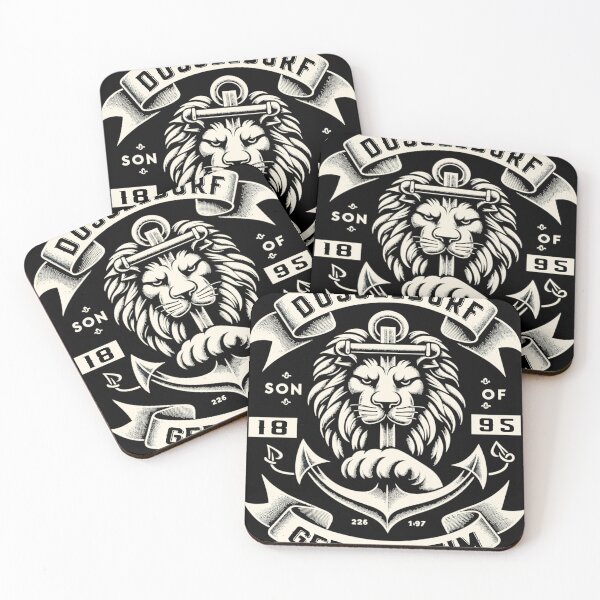 Item preview, Sons Of Düsseldorf Löwe With Anchor Fan Articles designed and sold by druckfun.