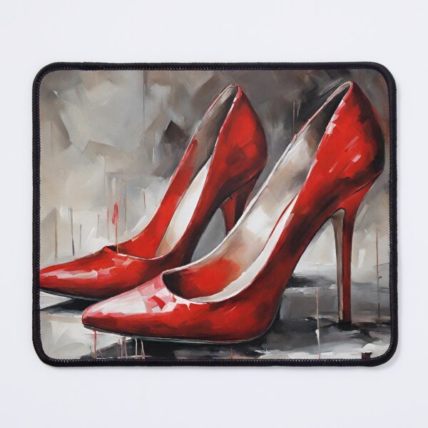 Item preview, Red heels designed and sold by StyleSketch.