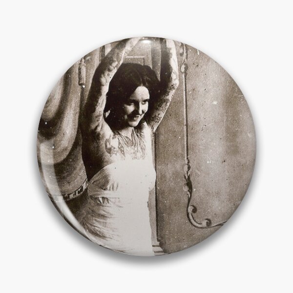 Item preview, vintage tattoo girl woman Grand mother tattooed designed and sold by Coolstuff4you71.