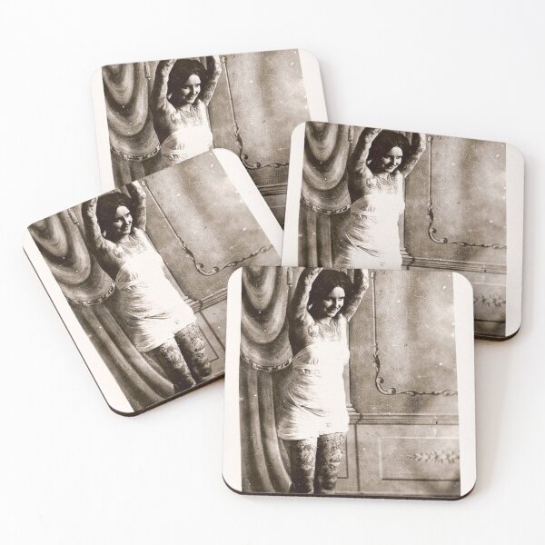 Item preview, vintage tattoo girl woman Grand mother tattooed designed and sold by Coolstuff4you71.