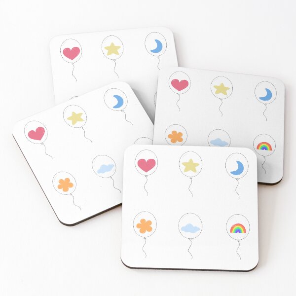 Item preview, Adorable Double Balloons Pastel Pack - Aesthetic birthday party decorations designed and sold by wonderxwander.