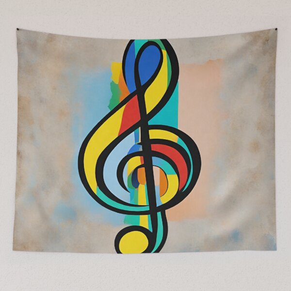 Item preview, Treble clef designed and sold by StyleSketch.