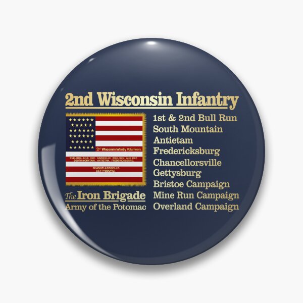 Artikelvorschau, 2. Wisconsin Volunteer Infantry (BH2) entworfen und verkauft von curranmorgan.