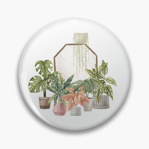 Item preview, House plants in the interior and a mirror designed and sold by the-myro.