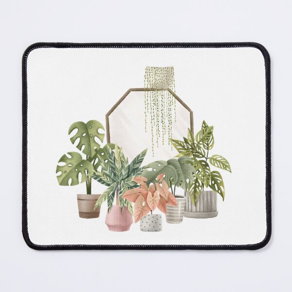Item preview, House plants in the interior and a mirror designed and sold by the-myro.