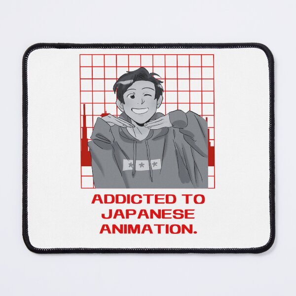 Item preview, addicted to anime designed and sold by InkInspiratons.