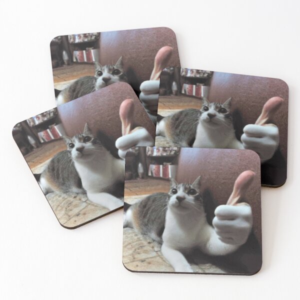 Item preview, Cat thumbs up designed and sold by JamesPSD.