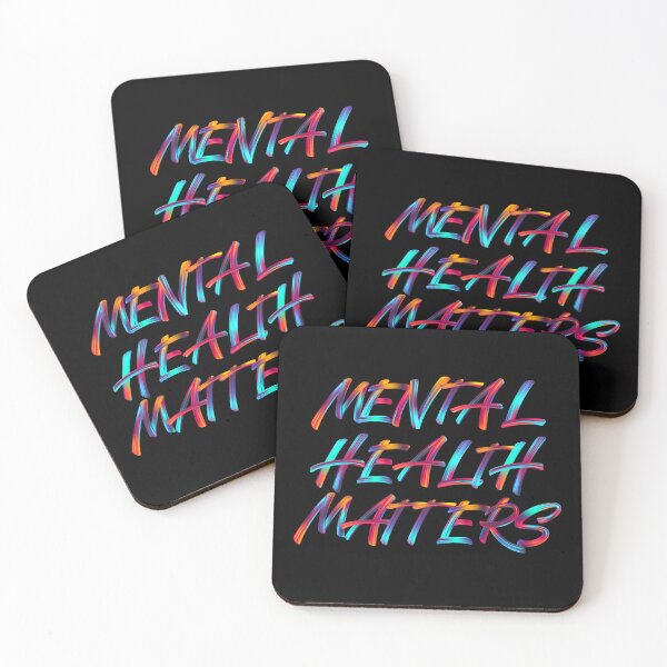 Item preview, Colorful Mental Health Matters Logo designed and sold by allyiscoral.