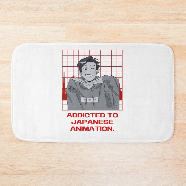 Item preview, addicted to anime designed and sold by InkInspiratons.