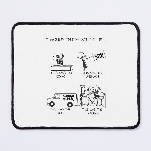 Item preview, I Would Enjoy School If It Was The Diary Of A Wimpy Kid designed and sold by cheapfan.
