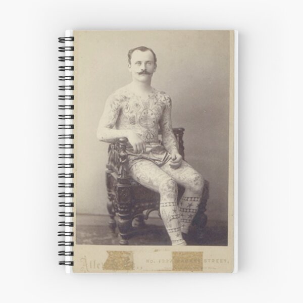 Item preview, vintage tattoo man Grand pather tattooed  designed and sold by Coolstuff4you71.