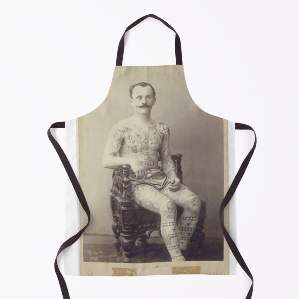 Item preview, vintage tattoo man Grand pather tattooed  designed and sold by Coolstuff4you71.