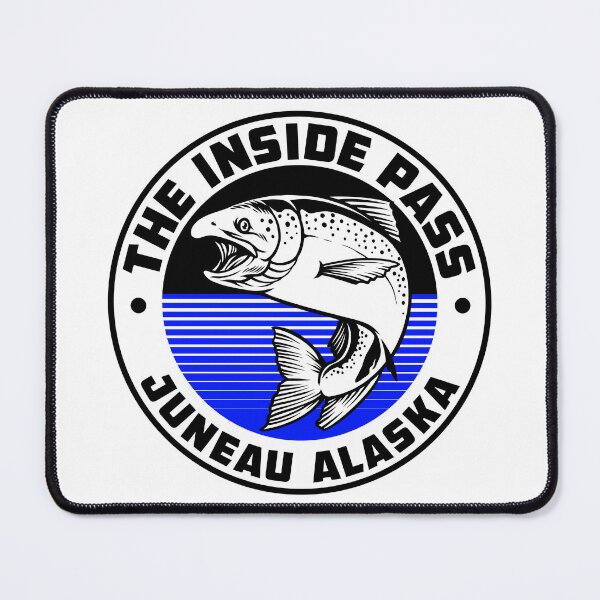 Item preview, The Inside Pass Juneau Alaska Passage AK Salmon designed and sold by Travel Time.