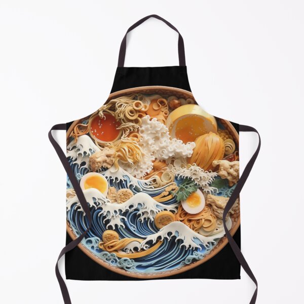 Item preview, The Great Ramen Off Kanagawa. Funny Gifts For Ramen Lovers 1/5 designed and sold by MatSatArt.