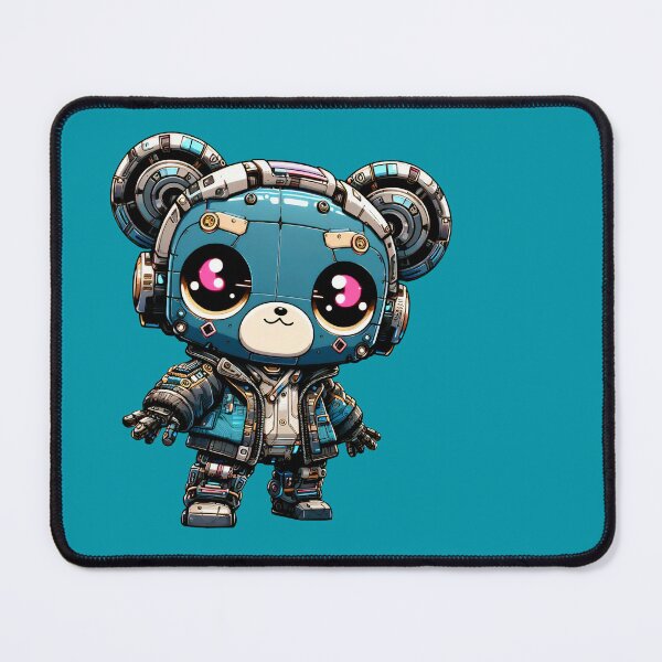 Item preview, Cute Cyberpunk Robot Bear! designed and sold by kukamatsu.