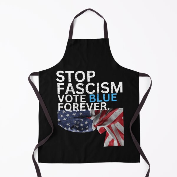 Item preview, Stop Fascism Vote Blue Forever Democratic Political Design designed and sold by EarthArtDesigns.