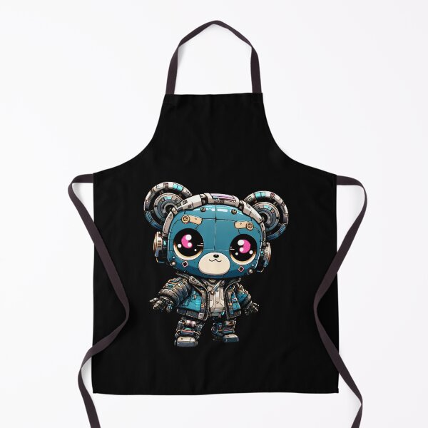 Item preview, Cute Cyberpunk Robot Bear! designed and sold by kukamatsu.