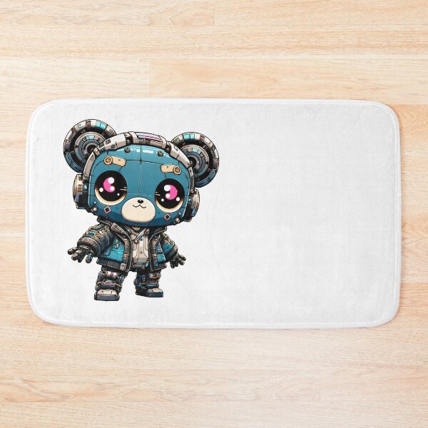 Item preview, Cute Cyberpunk Robot Bear! designed and sold by kukamatsu.