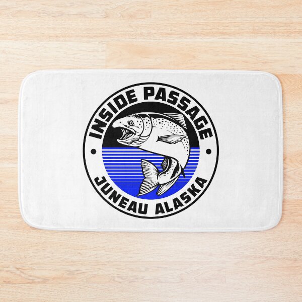 Item preview, Inside Passage Juneau Alaska Pass AK Salmon designed and sold by Travel Time.
