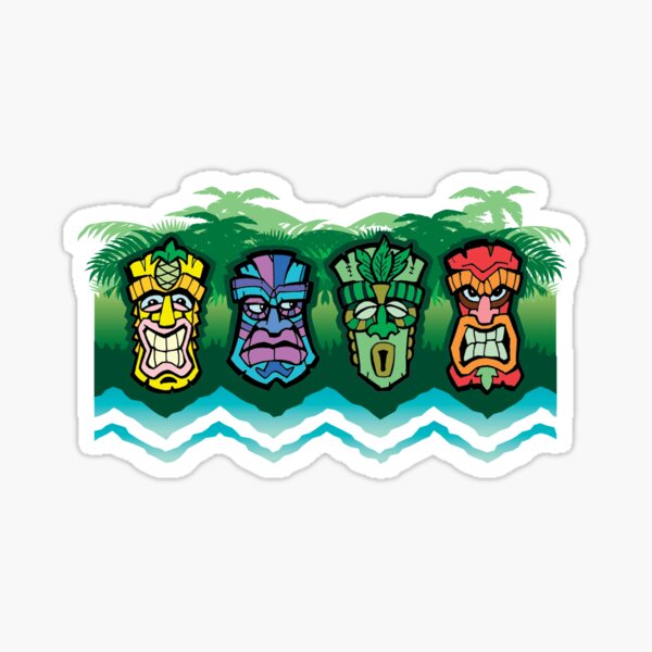 Item preview, Tiki Guardians! designed and sold by RoeFox.