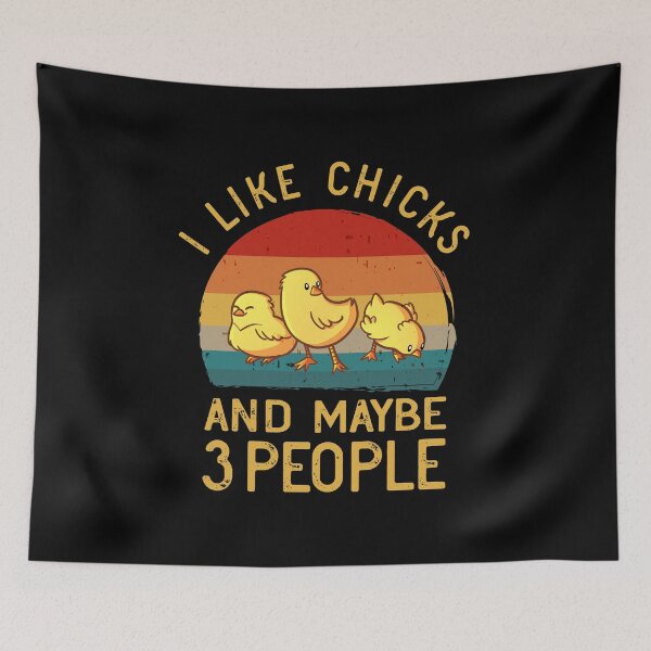 Item preview, I like Chicks and maybe 3 people, Chick Lover Vintage designed and sold by dannybel.