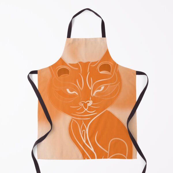 Item preview, "Just an Angry Little Orange Cat" - Digital Kitty Painting  designed and sold by pngrktes-art.