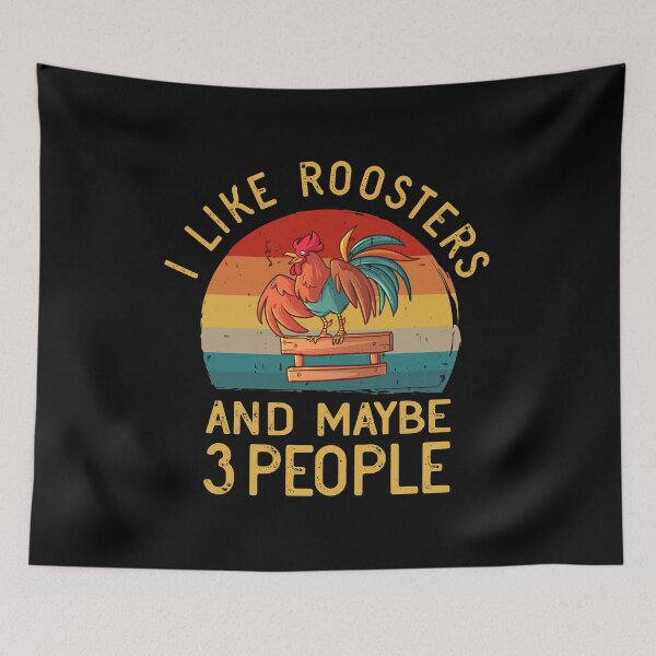 Item preview, i like Roosters and maybe 3 people, Rooster Lover Vintage designed and sold by dannybel.