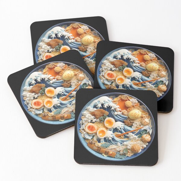 Item preview, The Great Ramen Off Kanagawa. Funny Gifts For Ramen Lovers 2/5 designed and sold by MatSatArt.